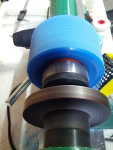 Freebord Edge Wheel On Lathe