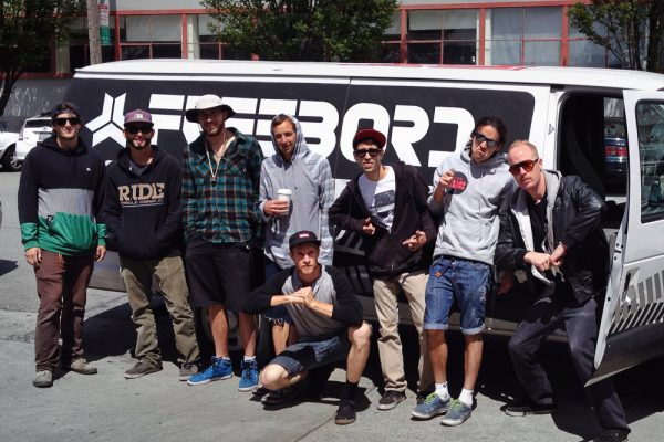 Freebord - Team Trip 2014 Underway