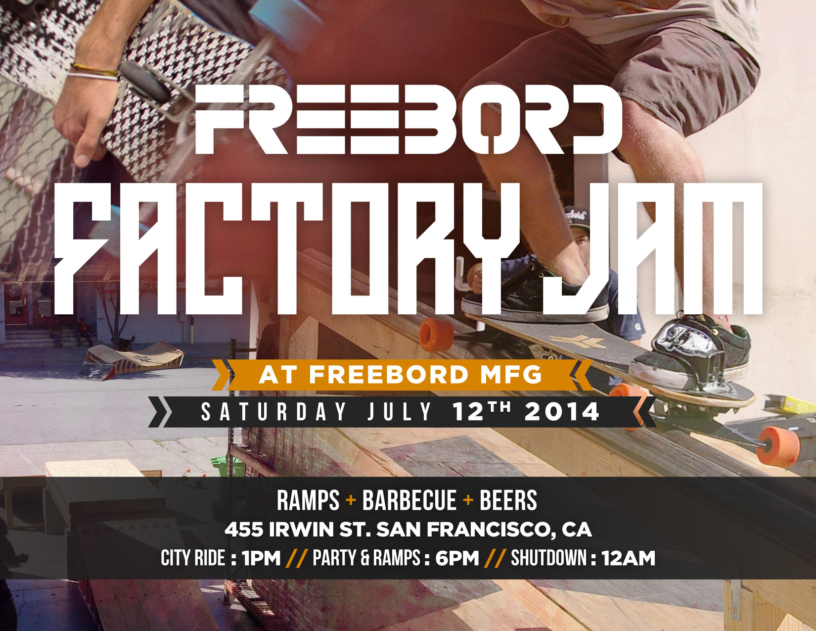 Freebord Factory Jam – July 2014