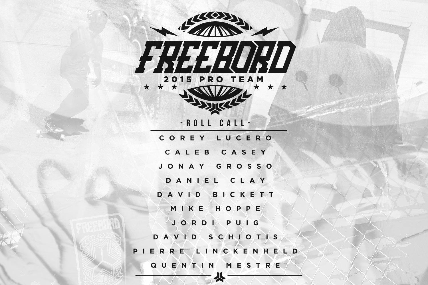 2015 Official Freebord Pro Team