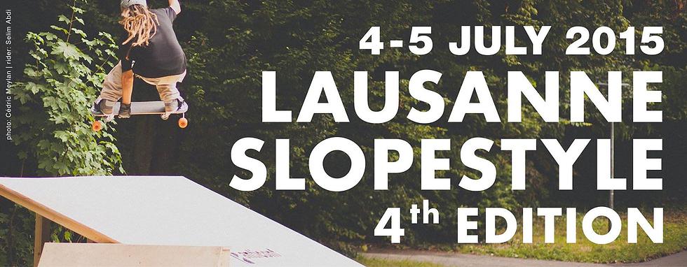THE 2015 LAUSANNE SLOPESTYLE