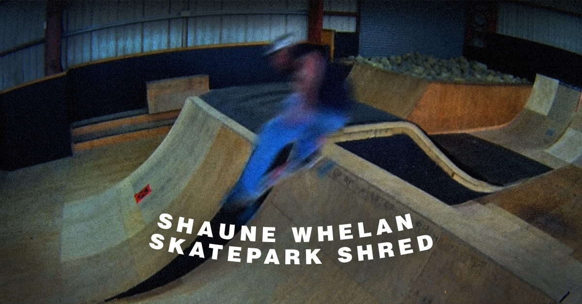 Shaune Whelan Skatepark Shred
